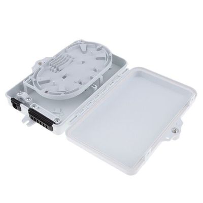 جعبه ترمینال فیبر نوری 6 پورت SC APC/UPC SM SX PC+ABS خاکستری روشن برای مخابرات