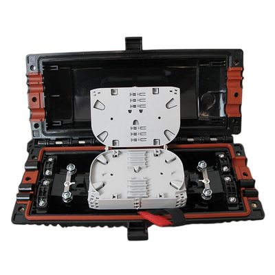 بسته شدن اسپلایس نوع افقی IP68 3 در 3 بیرونی ضد آب بسته شدن قطره فیبر 96 هسته ای