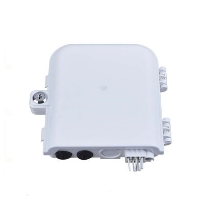 جعبه پایانه فیبر نوری 8 هسته SM/DX SC/LC/ST/FC خاکستری روشن/مشکی IP 66