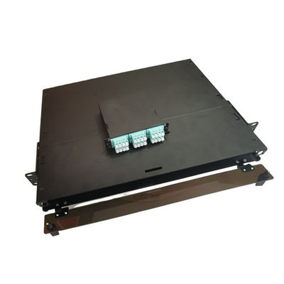 جعبه ختم فیبر فلزی 19 اینچی LC MTP MPO 1U