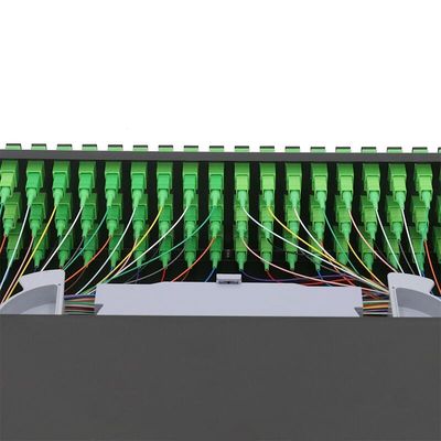 قفسه رک 2U 19 اینچی ODF 72 Core وصله پنل پنل کشویی