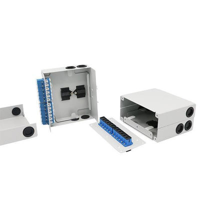 اتصال فیبر نوری جعبه فلزی Din-Rail و نصب دیواری با آداپتور 12 Sc Upc