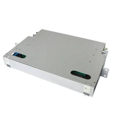 1U ODF پچ پنل Rack Mount Frame Distribution Frame 12 Core Fiber پچ پنل SM