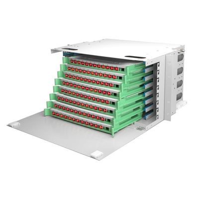 ODF 19 Rack پچ پنل Sc آداپتور Fc پچ پنل 6U 96 Core