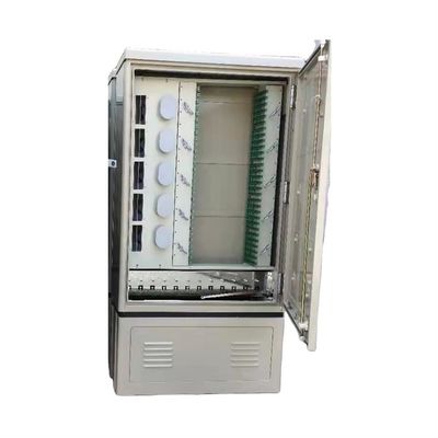 کابینت فیبر نوری فضای باز FTTX FDT SC پورت 288 فیبر ضد آب