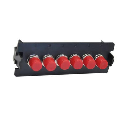MPO FC Fiber پچ پنل 19 24 Port پچ پنل Rack Mount OEM