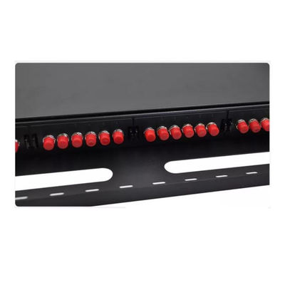 MPO FC Fiber پچ پنل 19 24 Port پچ پنل Rack Mount OEM
