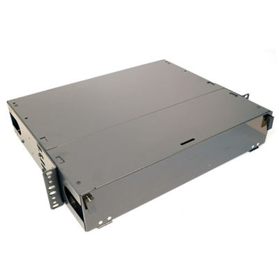 LGX 2U Rack Mount محفظه فیبر 6 آداپتور Panel LC UPC دوبلکس 6 Slots 72F