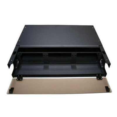 2U MPO MTP پچ پنل APC SC دوبلکس محفظه فیبر Rack Mount