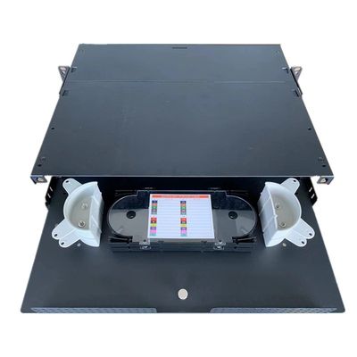 2U MPO MTP پچ پنل APC SC دوبلکس محفظه فیبر Rack Mount