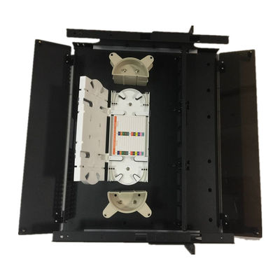 3RU MPO MTP پچ پنلs 108F Fiber پچ پنل SC APC Holds 9 LGX آداپتور