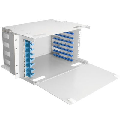 ODF 19 Rack پچ پنل Sc آداپتور Fc پچ پنل 6U 96 Core