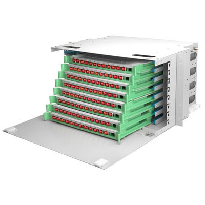 ODF 19 Rack پچ پنل Sc آداپتور Fc پچ پنل 6U 96 Core