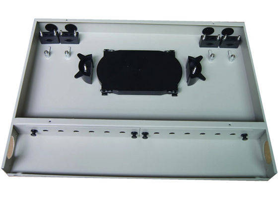 Rack Mount پچ پنل Enclosure Distribution Fc Sc آداپتور