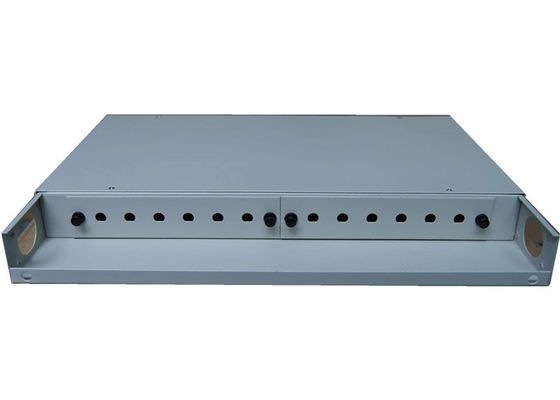 Rack Mount پچ پنل Enclosure Distribution Fc Sc آداپتور
