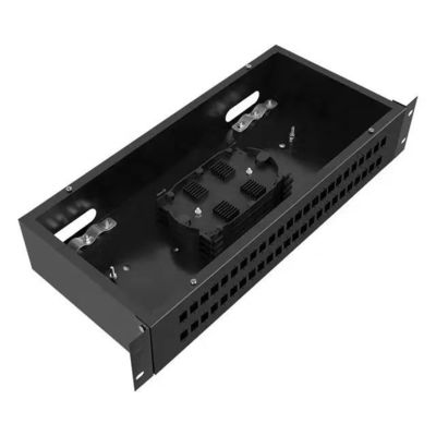پنل توزیع فیبر نوری ثابت ODF 2U Rack Mounted پچ پنل