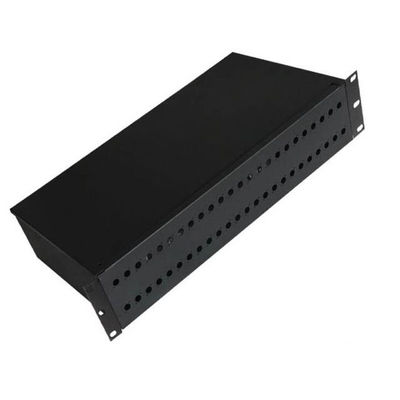 پنل توزیع فیبر نوری ثابت ODF 2U Rack Mounted پچ پنل