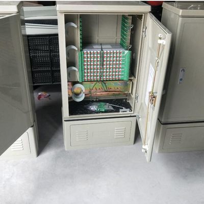 FC SMC فیبر نوری کابینت FDH فضای باز توزیع فیبر کابینت 144 هسته