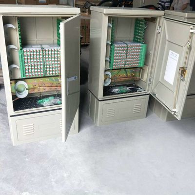 FC SMC فیبر نوری کابینت FDH فضای باز توزیع فیبر کابینت 144 هسته