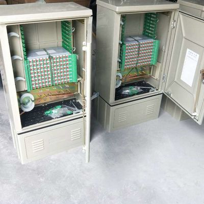 FC SMC فیبر نوری کابینت FDH فضای باز توزیع فیبر کابینت 144 هسته