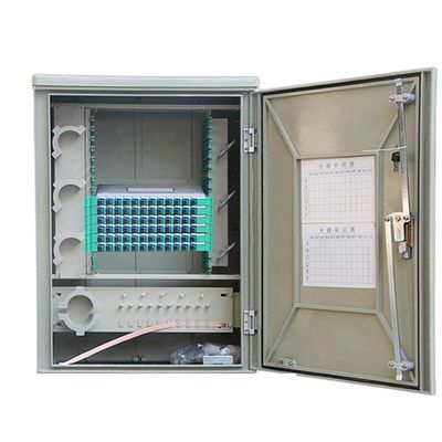 کابینت توزیع فیبر نوری 144 هسته ای در فضای باز FTTH مواد SMC ضد آب