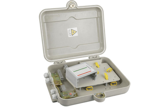 جعبه شکاف فیبر نوری LGX SMC+ABS Simplex / دوبلکس PLC Splitter 1x16