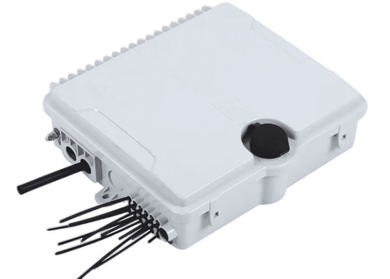 جعبه پایانه فیبر نوری 12 پورت SC/LC/ST/FC IP-66 UPC/APC خاکستری روشن FTTH