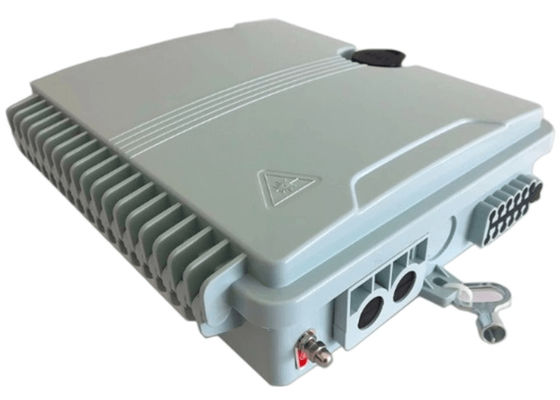 جعبه پایانه فیبر نوری 12 پورت SC/LC/ST/FC IP-66 UPC/APC خاکستری روشن FTTH