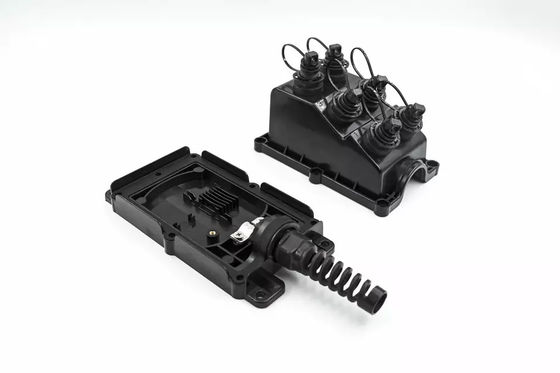 جعبه محفظه کابل فضای باز MST SST 6 جعبه ترمینال FTTH فیبر