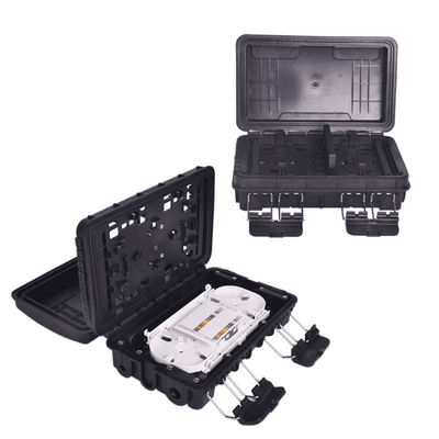 جعبه ترمینال فیبر نوری 8 هسته ای 16 هسته ای FC / جعبه شکاف کننده LC PLC IP65