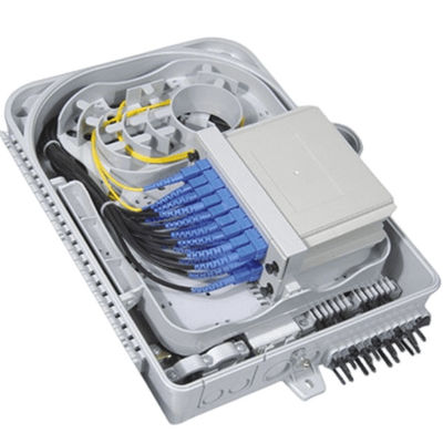 جعبه شکاف فیبر نوری 16F 1x16 شکاف پایه دیواری ضد آب IP66