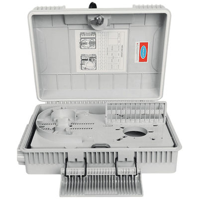 FTTB Fiber Optic Splitter Box OM1 LGX PLC 1x16 Splitter 24 Core