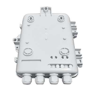 جعبه شکاف فیبر نوری SC 1x8 PLC IP65 دیواری 12 هسته ای