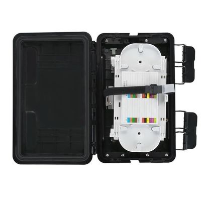 محفظه اتصال کابل فیبر نوری ABS 2 در 2 بیرونی، محفظه مشترک کابل افقی