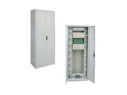 قاب پچ پنل خاکستری ODF 19 72 Core FC / SC Optic Distribution Frames