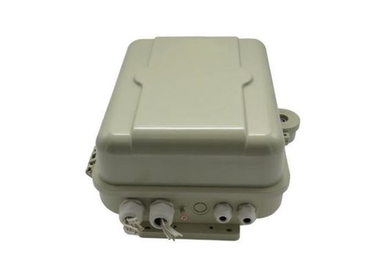 جعبه توزیع شکاف SMC FTTH LGX دیواری یا پایه پایه خاکستری روشن