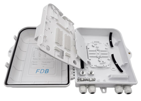 پایه دیواری شکاف کننده فیبر نوری سفید LC 1616 PLC