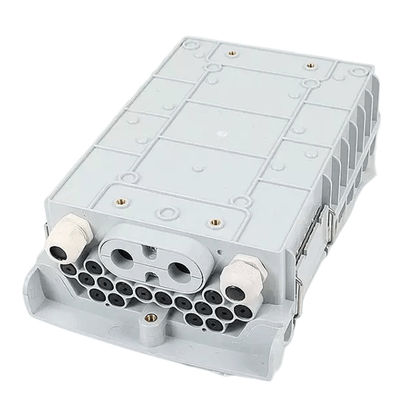 جعبه شکاف فیبر نوری SM / MM خاکستری روشن 1x8 PLC شکاف