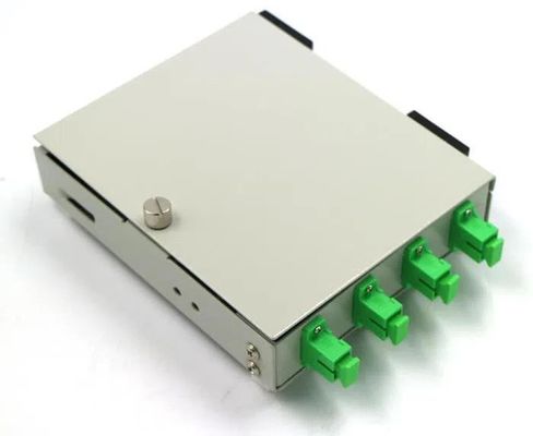 جعبه پایانه فیبر نوری پایه دیواری سری FTB 4 هسته ای FTTH با آداپتورهای Apc
