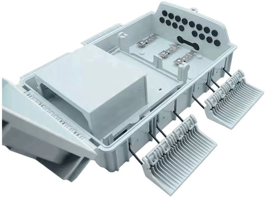 جعبه شکاف فیبر نوری 16 پورت 18F 1*16 پایه دیواری LGX PLC