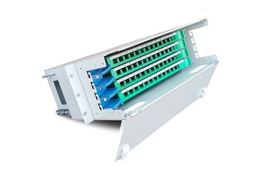 ODF 48 Port SC Fiber پچ پنل Rack Mount Multimode 48 Core