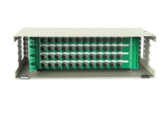 ODF 48 Port SC Fiber پچ پنل Rack Mount Multimode 48 Core