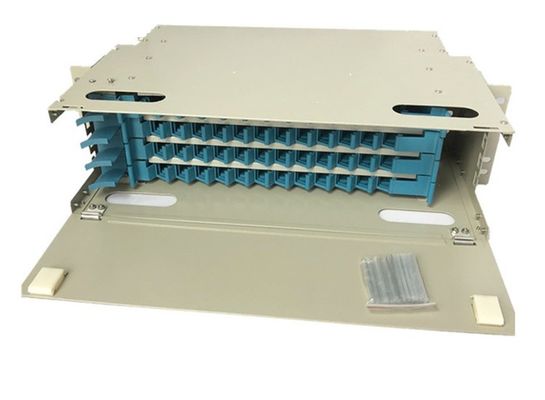 ODF 48 Port SC Fiber پچ پنل Rack Mount Multimode 48 Core