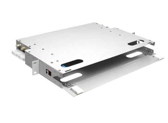 پچ پنل 12 هسته ای ODF FC 1U Rack Mount Box 19 اینچی فیبر نوری