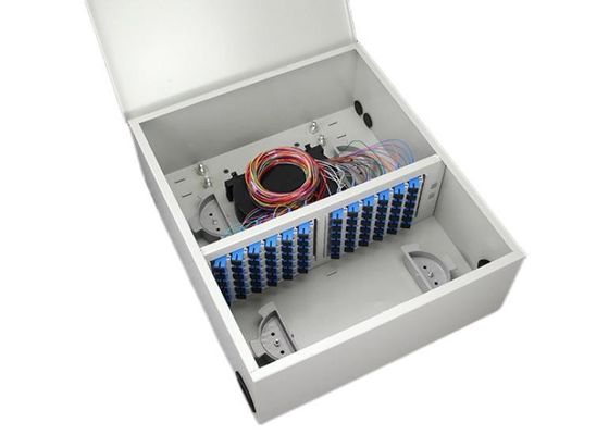 جعبه توزیع فیبر پایه دیواری ODF FC 72F 72 تک درب