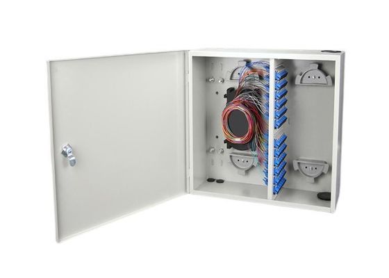 جعبه توزیع فیبر پایه دیواری ODF FC 72F 72 تک درب