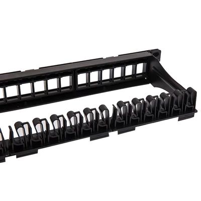 وصله پنل شبکه CAT5 CAT6 UTP Blank Unloaded RJ45 24 Port پچ پنل
