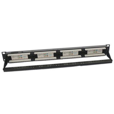 پچ پنل UTP 24 پورت CAT6 1U کیستون پچ پنل Blank RJ45