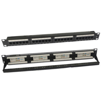 پچ پنل UTP 24 پورت CAT6 1U کیستون پچ پنل Blank RJ45