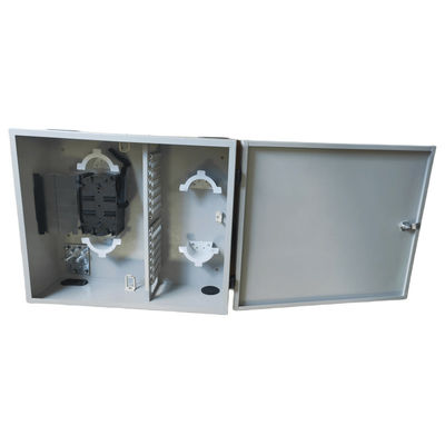 سفارشی 72Port 144Core SC / LC / FC / ST 1-در دیوار نصب فیبر محفظه فلزی ODF